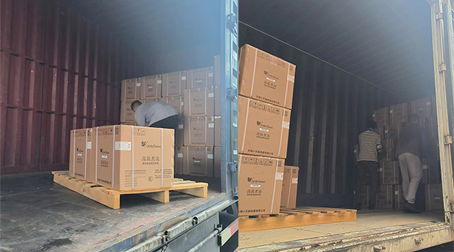 拼速度、高效率地完成國內某知名品牌迷你洗衣機發貨