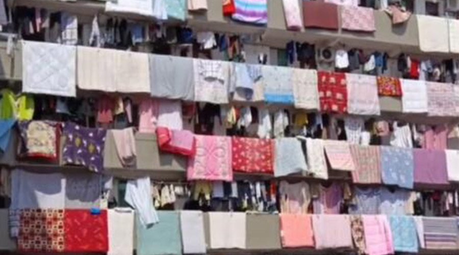 學?，F曬被大場面！滾筒衣服烘干機即烘即干大件棉被 便捷好用