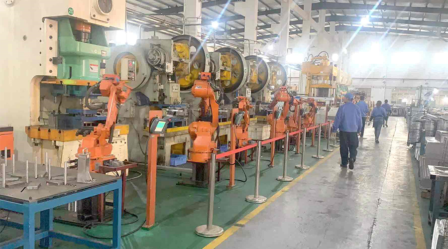 揭秘金環電器滾筒干衣機沖壓自動化生產是如何進行的？